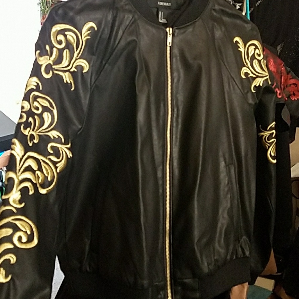 **NEW NEVER WORN** BOMBER JACKET